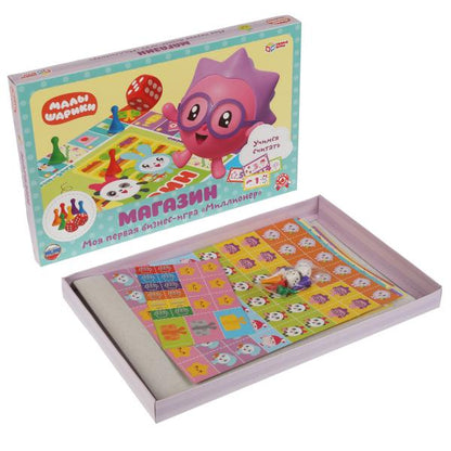Малышарики. Магазин. Экономическая игра. Умные игры в кор.20шт