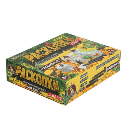 Раскопки раскопки, коробка IQ Эксперимент в кор.2*24шт