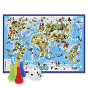 Игра-ходилка с фишками Животный мир Земли