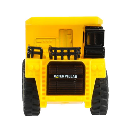 Машина металл caterpillar КАРЬЕРНЫЙ САМОСВАЛ, 12 см, двери, инерция Технопарк в кор.2*24шт