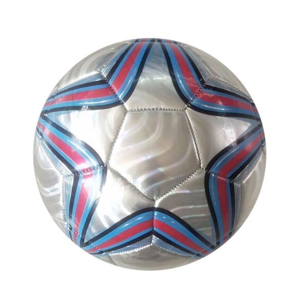 Мяч футбольный X-Match, 1 слой PVC, металлик арт.56487