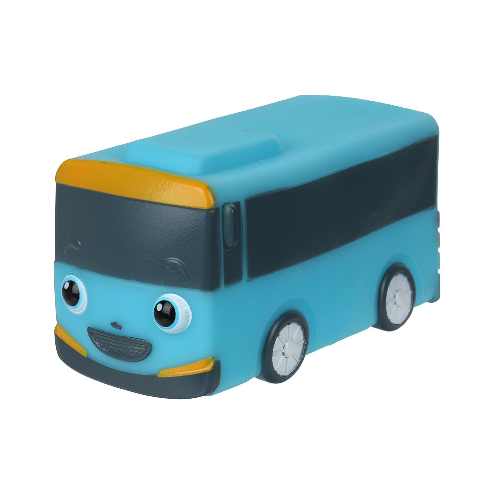 Игрушка пластизоль для ванны АВТОБУС, в сетке КАПИТОШКА в кор.2*144шт