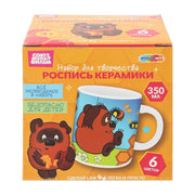 Набор д/дет тв-ва кружка для росписи винни-пух СОЮЗМУЛЬТФИЛЬМ МУЛЬТИ АРТ в кор.24шт