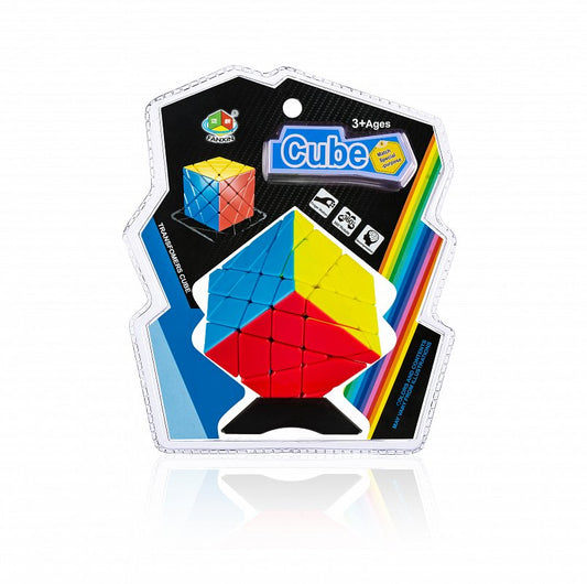 Cube.Головоломка Кубик "Transfomers cube"6,5х6,5см (грани в виде геомет.фигур) в блист. арт.WZ-13121