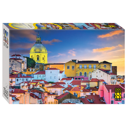 83077 Мозаика "puzzle" 1500 "Лиссабон, Португалия"