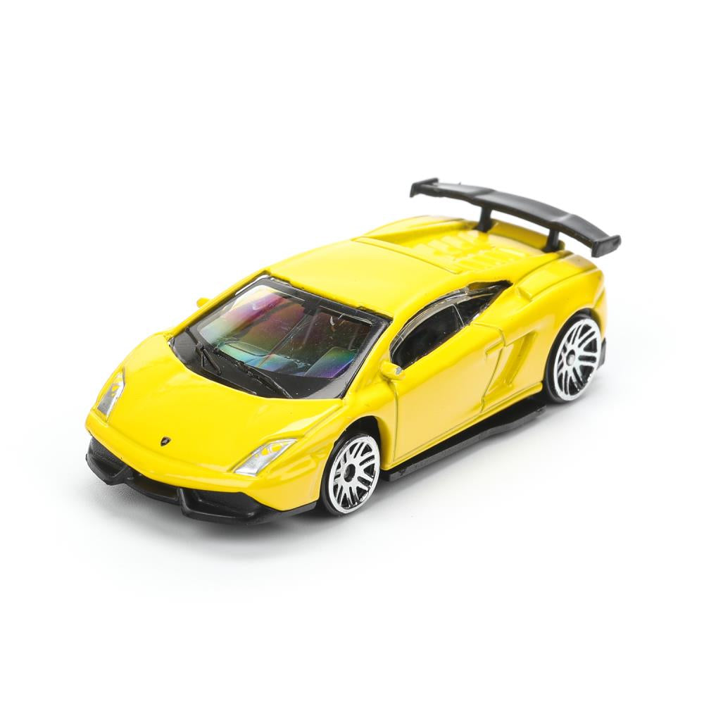 Машина металл lamborghini lp-570, длина 7 см, желтый Технопарк в кор.144шт