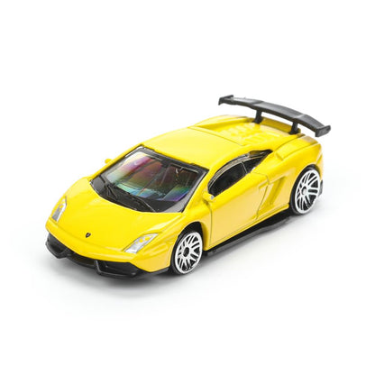 Машина металл lamborghini lp-570, длина 7 см, желтый Технопарк в кор.144шт