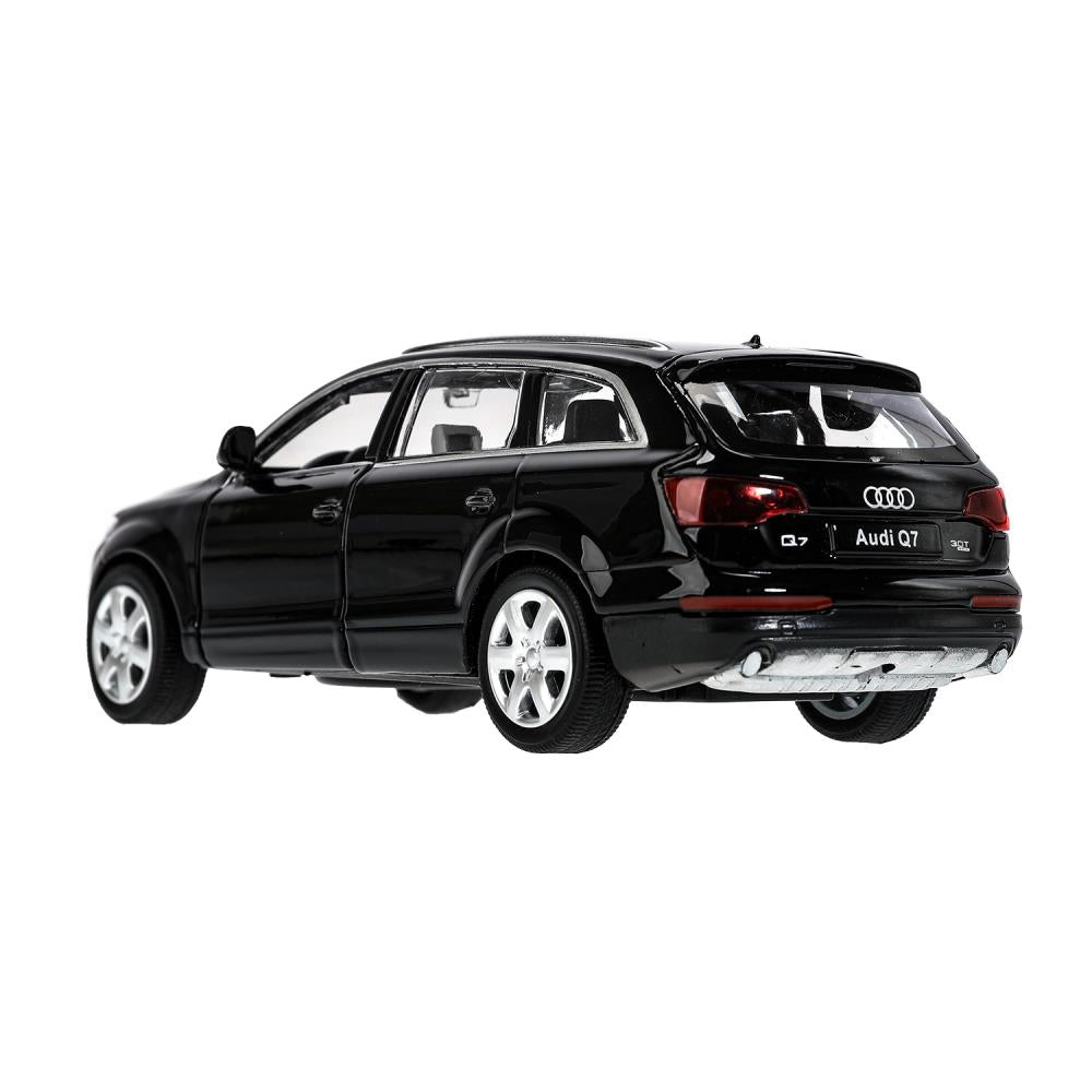 Машина металл свет-звук AUDI Q7, 15,4 см, двери, капот, багажник, инерция Технопарк в кор.2*24шт