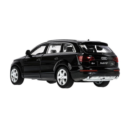Машина металл свет-звук AUDI Q7, 15,4 см, двери, капот, багажник, инерция Технопарк в кор.2*24шт
