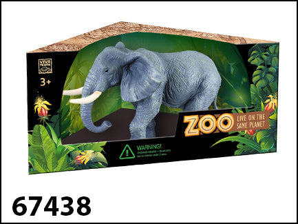 67438 Слон в коллекции фигурок Zoo
