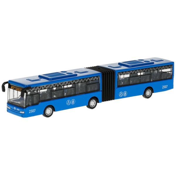 1428860-R3336503 Модель металл АВТОБУС 18 см, инерция. кор. Технопарк в кор.2*96шт