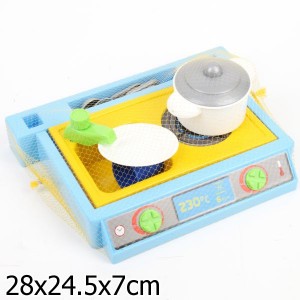 Игровой набор NATALI №2 (плита+мойка+набор посуды), в ассорт.
