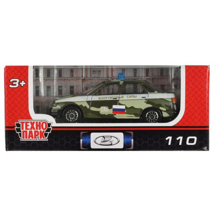 Машина металл LADA СПЕЦТЕХНИКА, 7,5 см, в ассорт., кор., Технопарк уп-18шт в кор.2*8уп