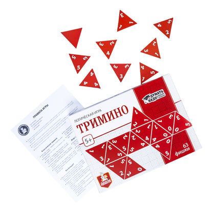 Игра настольная логическая "Тримино"