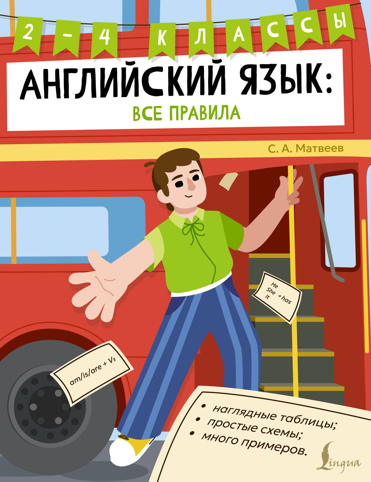 Английский язык: все правила. 2-4 классы