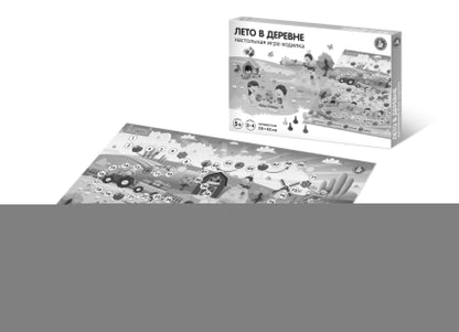 Игра настольная ходилка "Лето в деревне"