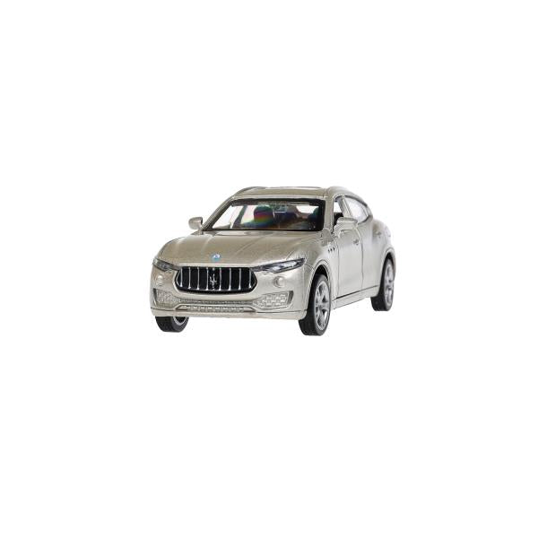 Технопарк. Модель "Maserati Levante Hybrid" 11,5 см, металл, двери, инерц., серебристый, арт.67348
