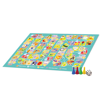 Игра-ходилка логопедическая "От звука к звуку" С, З, Ц (европодвес)