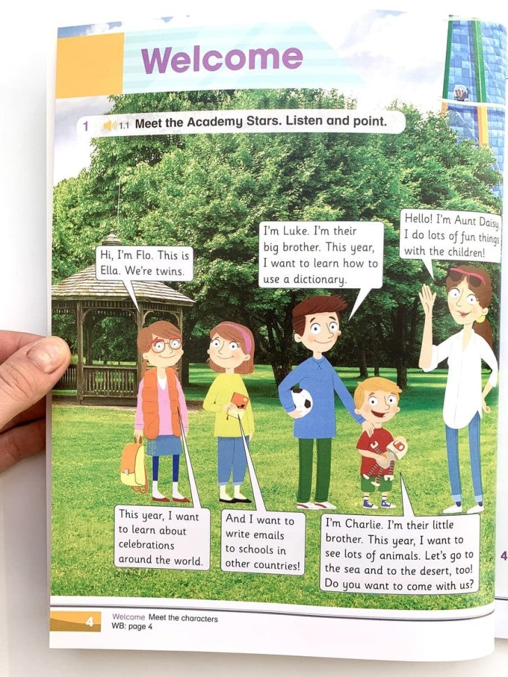 Academy Stars 3 Level 3 Pupil’s Book with online resources Учебник уровень 3