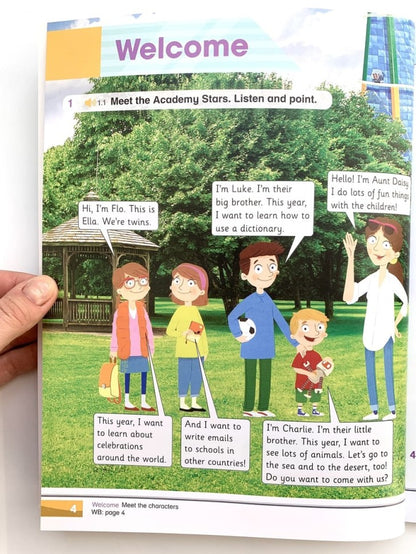 Academy Stars 3 Level 3 Pupil’s Book with online resources Учебник уровень 3