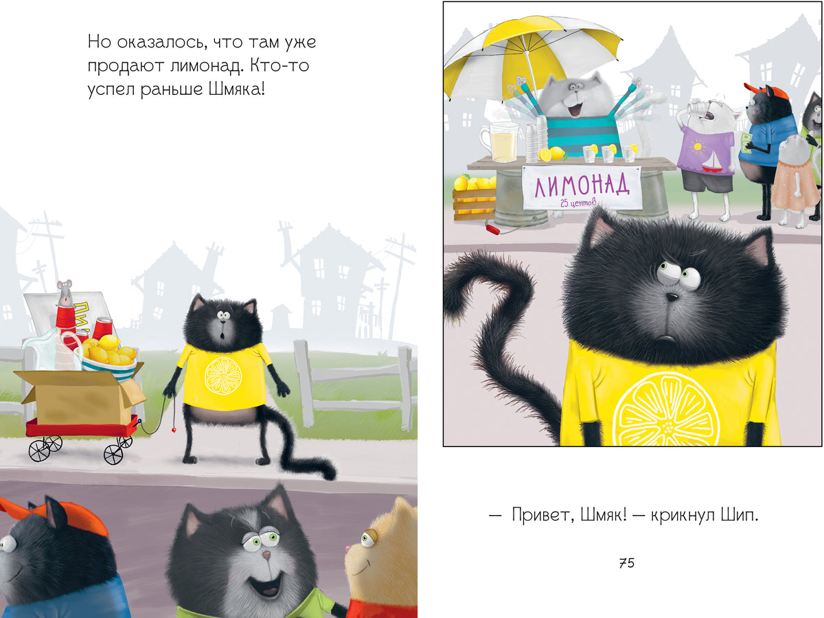 Котенок Шмяк. Котенок Шмяк и Сырник. Большая книга приключений