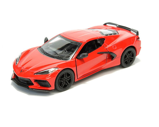 Kinsmart. Модель арт.КТ5432/3 "Corvette 2021" 1:36 (красная) инерц.