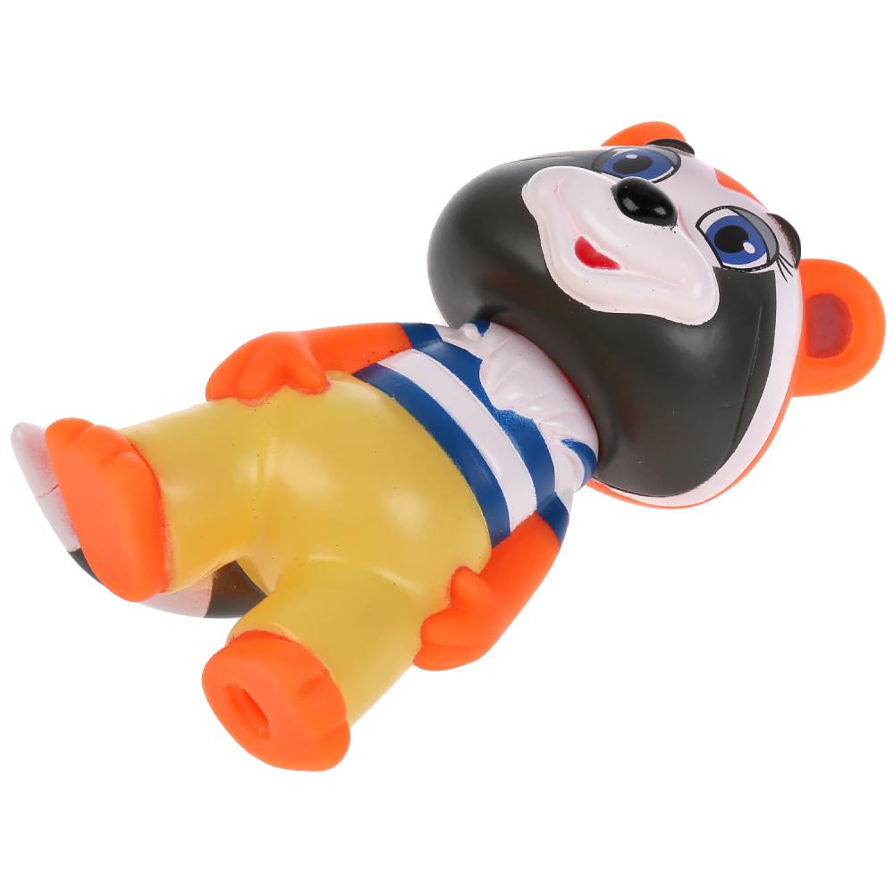 Игрушка пластизоль для ванны Крошка Енот 1 шт, сетка КАПИТОШКА в кор.12*24шт