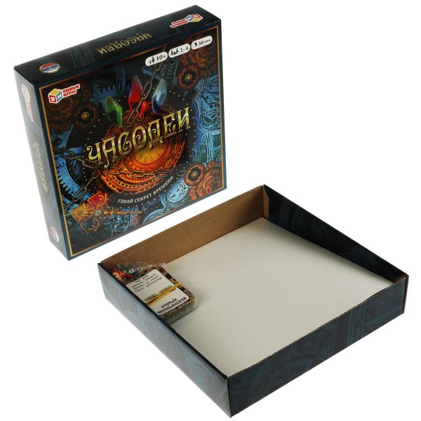 Часодеи. Узнай секрет времени. Настольная игра-квадрат. 40 карточек. 250х250мм. Умные игры в кор10шт