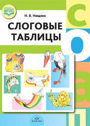 Слоговые таблицы.ФАОП ДО. ФОП ДО. ФГОС ДО.
