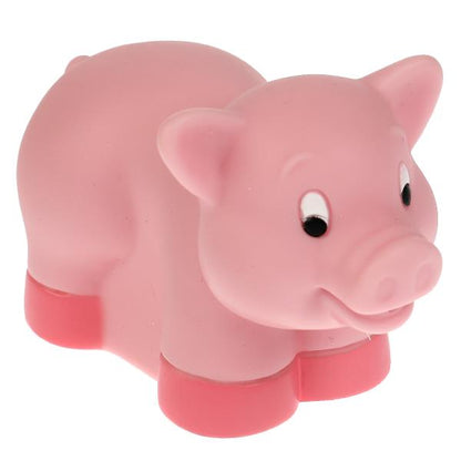 Игрушка для ванны свинка сетка, хенгтег КАПИТОШКА в кор.100шт