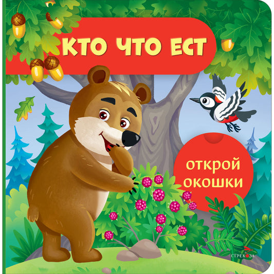 Открой окошки. Кто что ест
