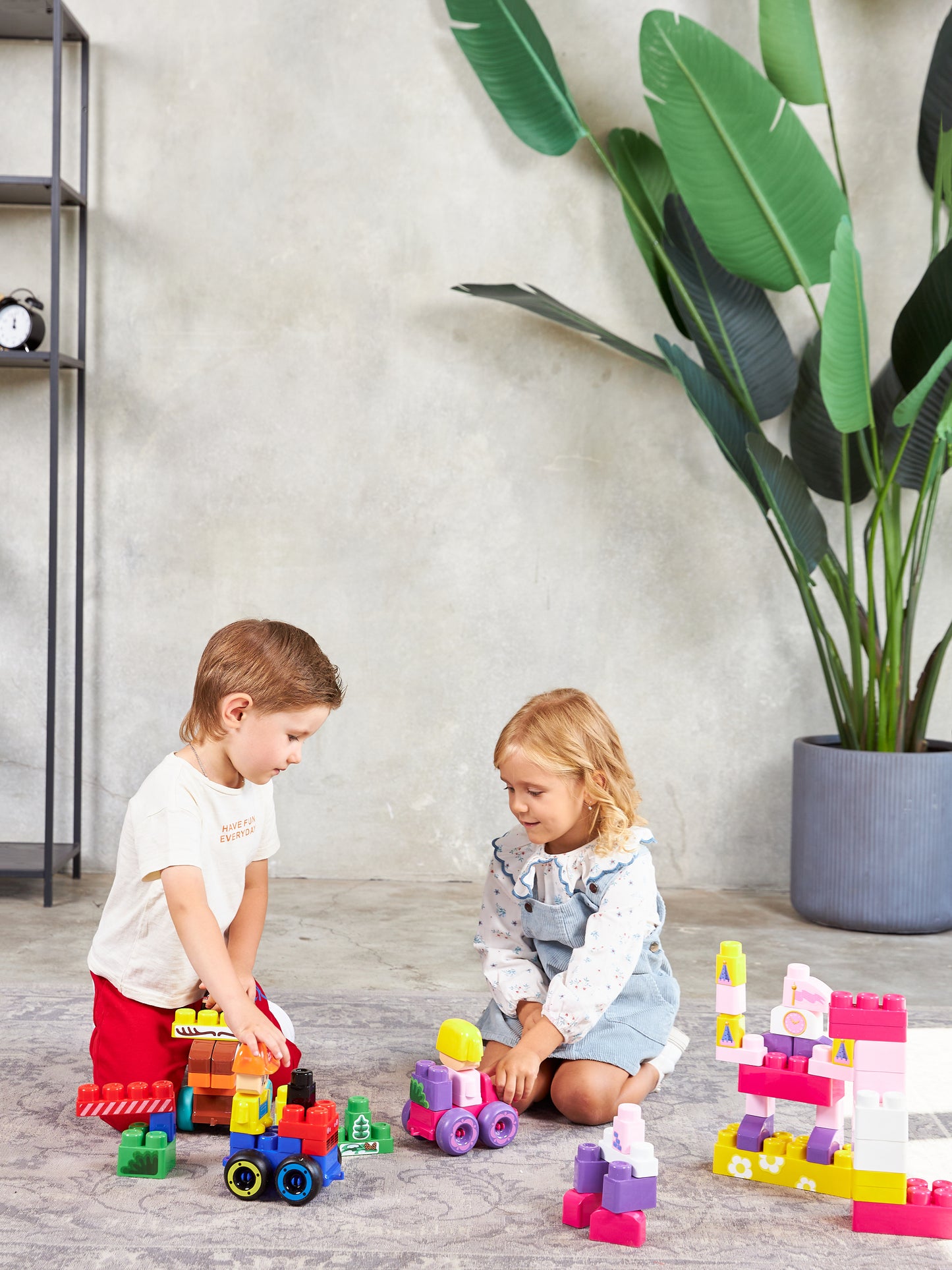 Конструктор пластиковый "Пит-стоп" 30 дет (Baby Blocks)