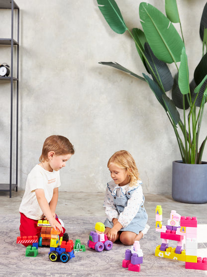 Конструктор пластиковый "Пит-стоп" 30 дет (Baby Blocks)