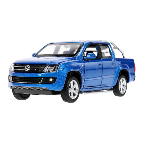 Машина металл свет-звук VOLKSWAGEN amarok, 17,5 см, двери, капот, инерция Технопарк в кор.2*24шт