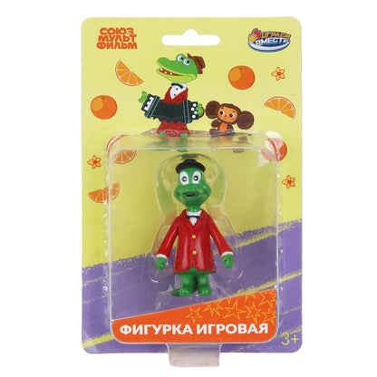 Фигурка СОЮЗМУЛЬТФИЛЬМ союзмультфильм Крокодил Гена, блист ИГРАЕМ ВМЕСТЕ в кор.48шт