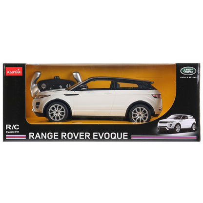 МАШИНА Р/У RASTAR RANGE ROVER EVOQUE 1:14 СО СВЕТОМ, ЦВЕТ В АССОРТ. В КОР. в кор.6шт