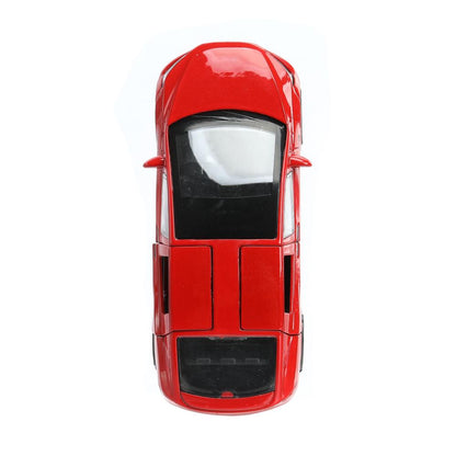 Машина металл tesla model x plaid 12 см, двери, красн, кор. Технопарк в кор.2*36шт