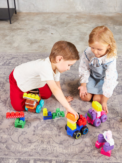 КОНСТРУКТОР ПЛАСТИКОВЫЙ "САФАРИ" 20 ДЕТ (BABY BLOCKS) в кор.7шт