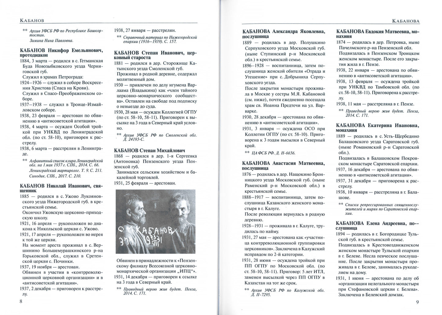За Христа пострадавшие. Гонение на Русскую Православную Церковь 1917-1956 гг. Библиографический справочник. Кн. 8 (буква К) (комплект в 2-х книгах)
