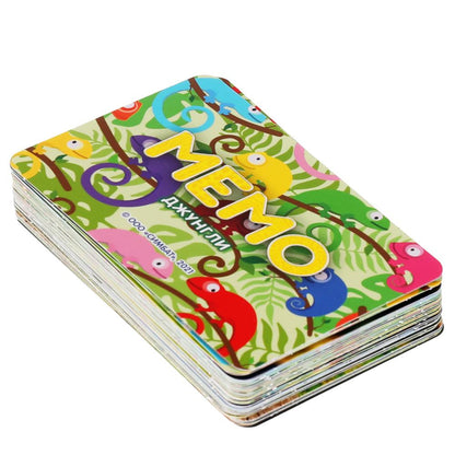 Джунгли. МЕМО. Карточная игра. Тренируем память. 50 карточек. 170х125х40 мм. Умные игры в кор.50шт