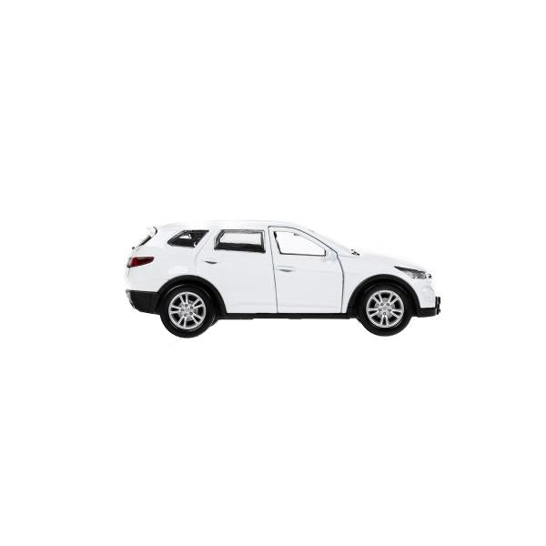 Машина металл HYUNDAI SANTAFE 12 см, двери, багаж, инерц, белый, кор. Технопарк в кор.2*36шт