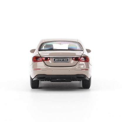 Машина металл MERCEDES-BENZ e-class amg 12см, дв,баг,ин,золотистый, кор. Технопарк в кор.2*36шт