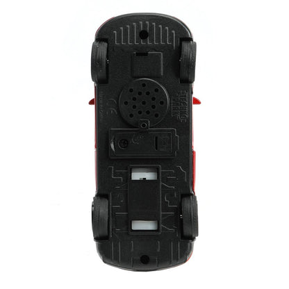 Машина металл tesla model x plaid 12 см, двери, красн, кор. Технопарк в кор.2*36шт