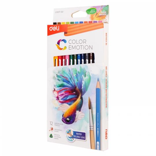 Карандаши 12цв аквар. Color Emotion липа (EC00700)