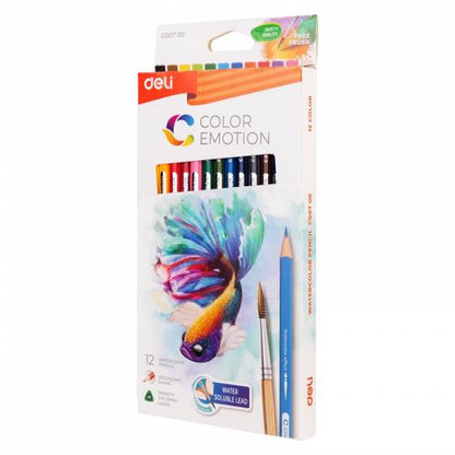 Карандаши 12цв аквар. Color Emotion липа (EC00700)