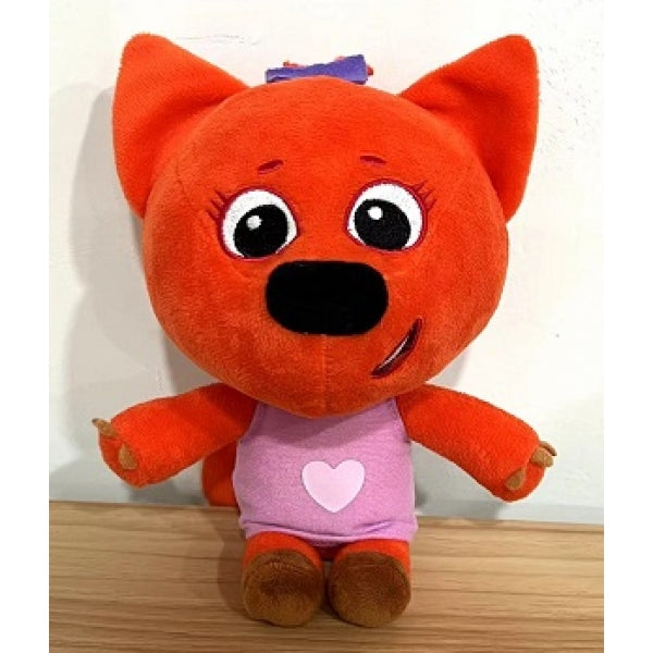 Игрушка мягкая Ми-ми-мишки Лисичка мини, 17 см, муз чип, в пакете МУЛЬТИ-ПУЛЬТИ в кор.24шт