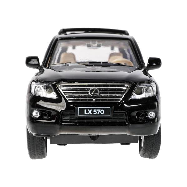 Машина металл свет-звук LEXUS LX570, 14,7 см, двери, багажник, инерция Технопарк в кор.2*24шт