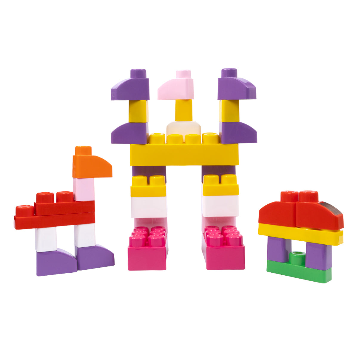 Конструктор пластиковый "Baby Blocks" 60 деталей (сумка)