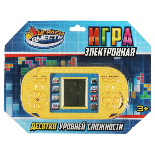 Электронная логическая игра блист.18*14*3см ИГРАЕМ ВМЕСТЕ в кор.2*84шт