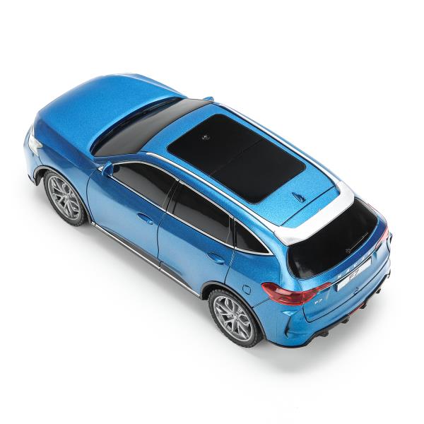Машина ру HAVAL haval f7, свет, 19 см, синий, кор Технопарк в кор.2*24шт